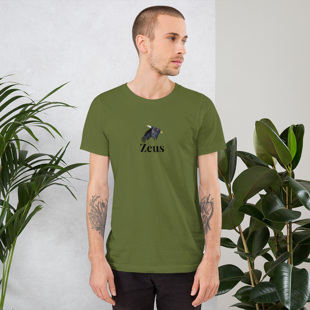 Zeus eagle Short-sleeve unisex t-shirt