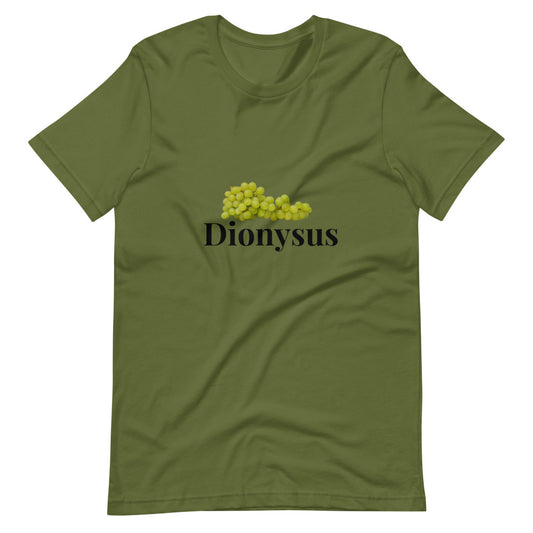 Dionysus grapes Short-sleeve unisex t-shirt