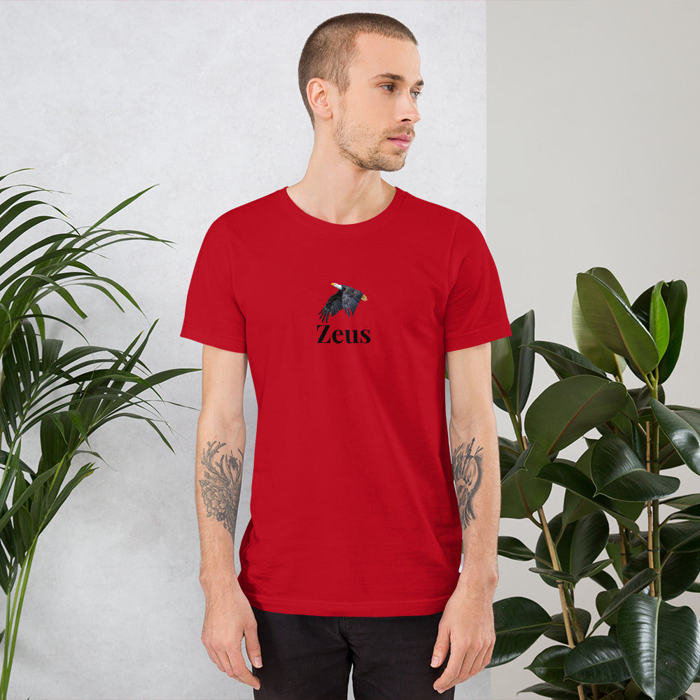 Zeus eagle Short-sleeve unisex t-shirt