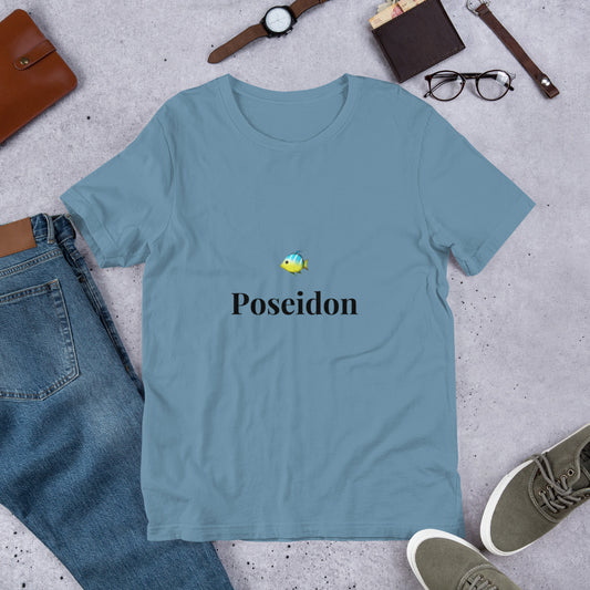 Poseidon fish Short-sleeve unisex t-shirt