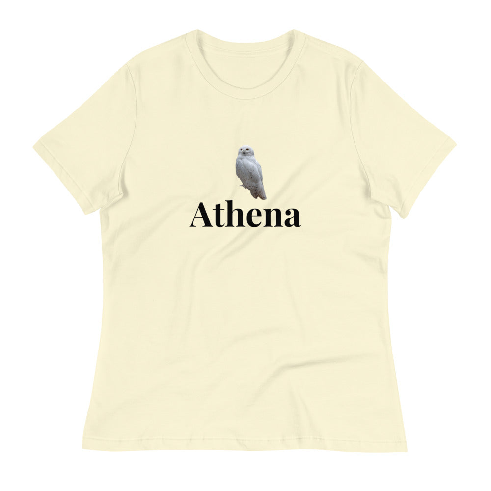 Athena owl Women's Relaxed T-Shirt