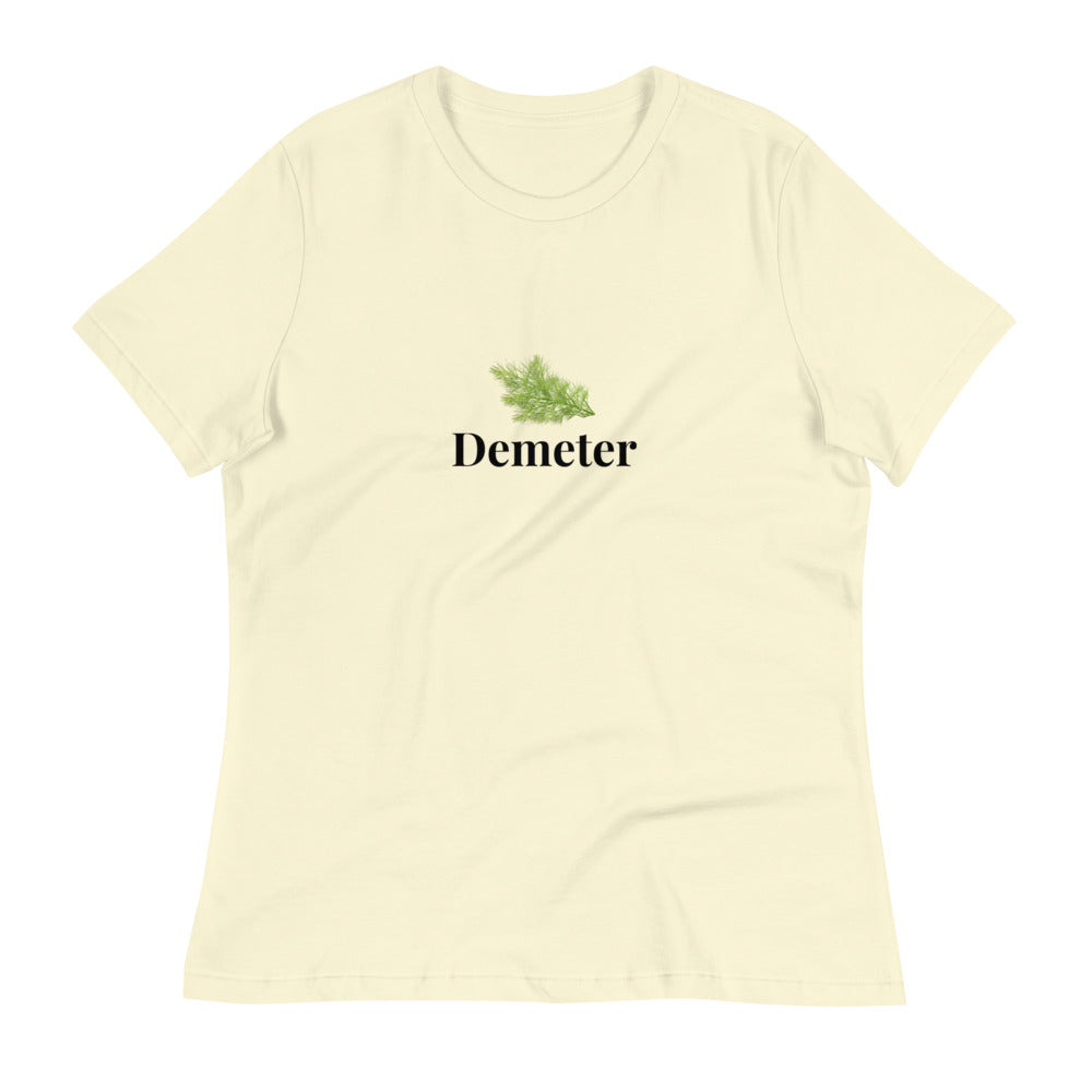 Demeter fern Women's Relaxed T-Shirt